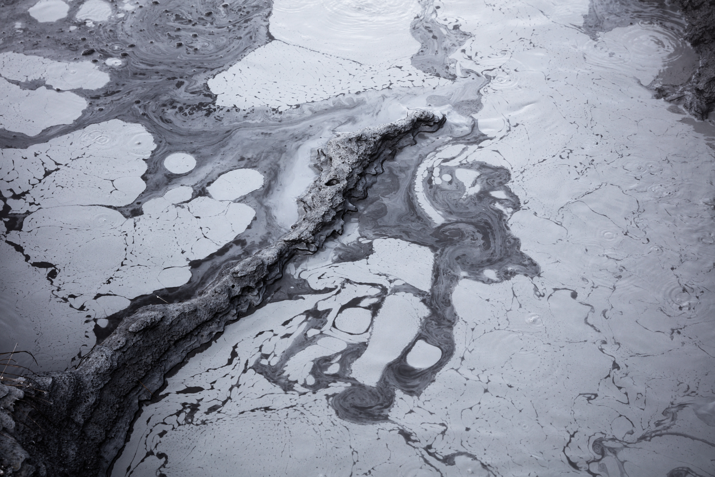 drone shot of iceland