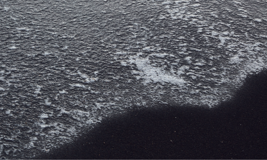 black sand texture